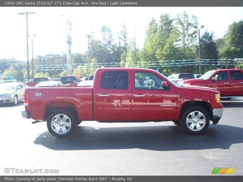 Fire Red / Light Cashmere 2009 GMC Sierra 1500 SLT Z71 Crew Cab 4x4