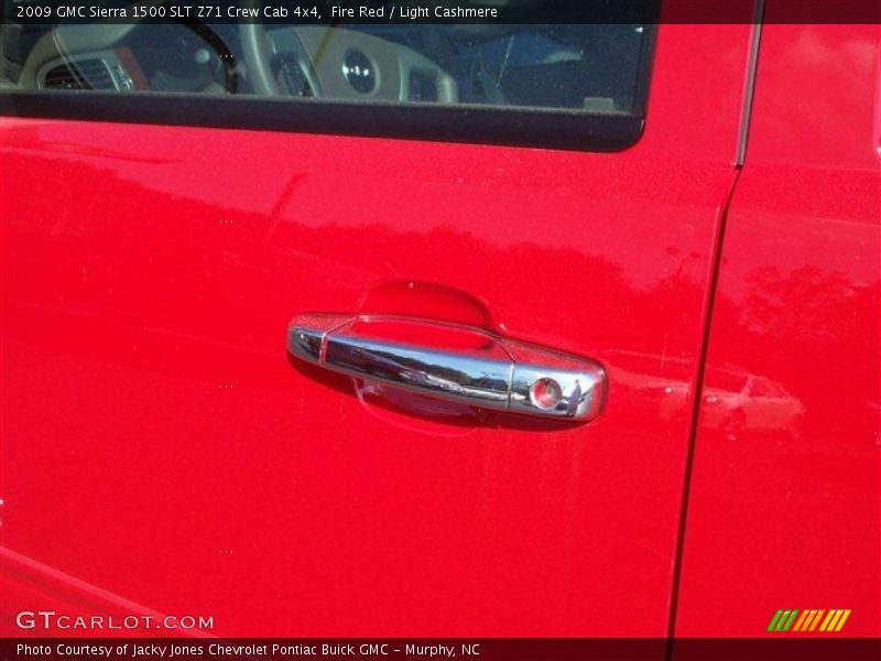 Fire Red / Light Cashmere 2009 GMC Sierra 1500 SLT Z71 Crew Cab 4x4