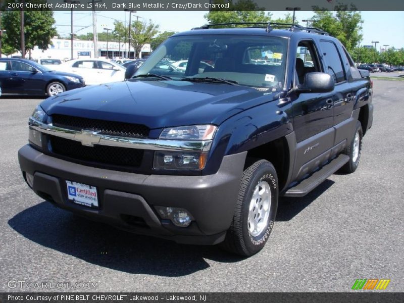 Dark Blue Metallic / Gray/Dark Charcoal 2006 Chevrolet Avalanche LS 4x4