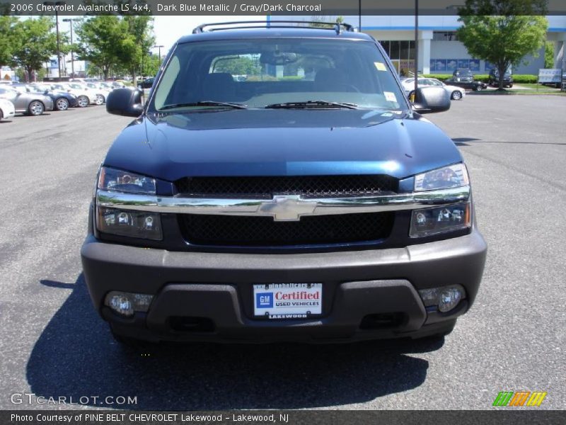 Dark Blue Metallic / Gray/Dark Charcoal 2006 Chevrolet Avalanche LS 4x4