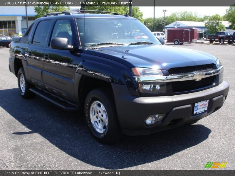 Dark Blue Metallic / Gray/Dark Charcoal 2006 Chevrolet Avalanche LS 4x4
