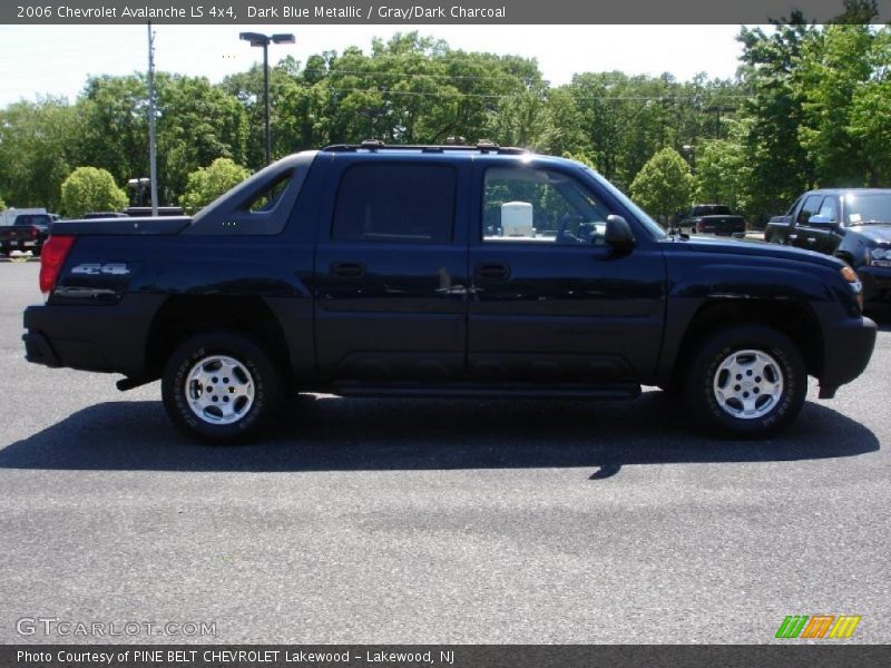 Dark Blue Metallic / Gray/Dark Charcoal 2006 Chevrolet Avalanche LS 4x4