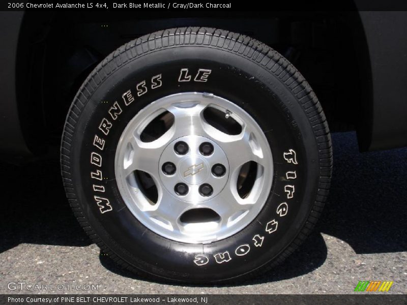 Dark Blue Metallic / Gray/Dark Charcoal 2006 Chevrolet Avalanche LS 4x4