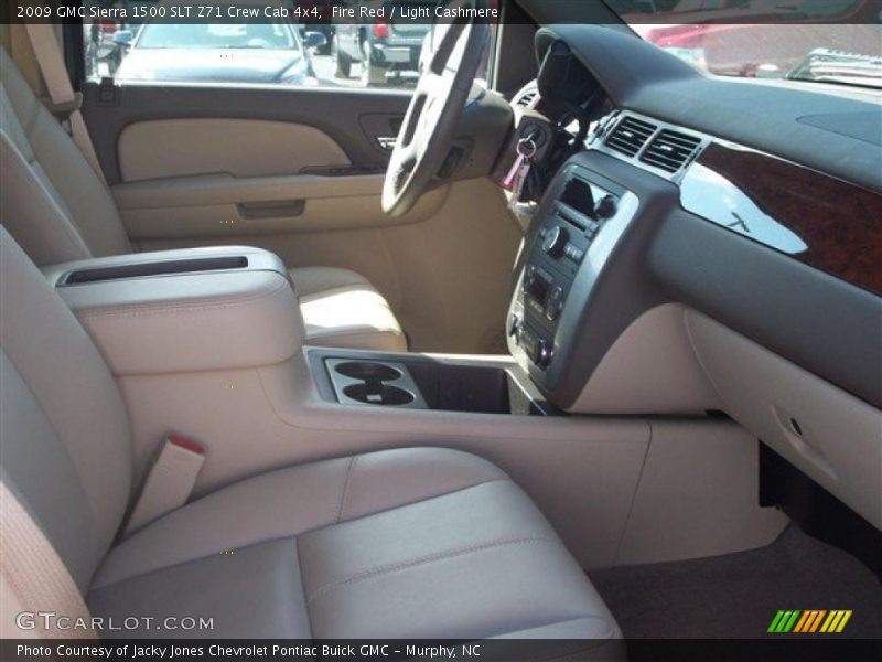Fire Red / Light Cashmere 2009 GMC Sierra 1500 SLT Z71 Crew Cab 4x4