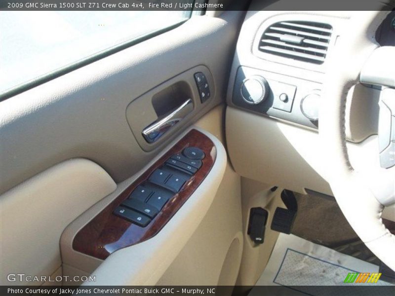 Fire Red / Light Cashmere 2009 GMC Sierra 1500 SLT Z71 Crew Cab 4x4