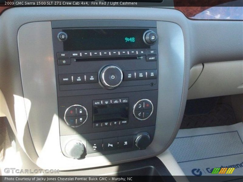 Fire Red / Light Cashmere 2009 GMC Sierra 1500 SLT Z71 Crew Cab 4x4