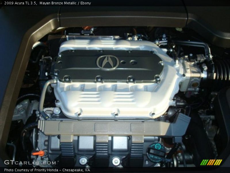 Mayan Bronze Metallic / Ebony 2009 Acura TL 3.5