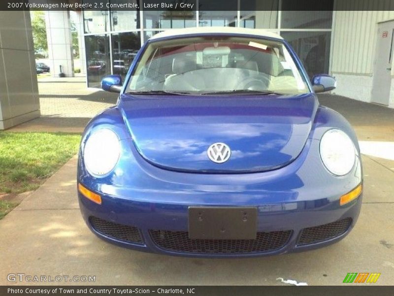 Laser Blue / Grey 2007 Volkswagen New Beetle 2.5 Convertible
