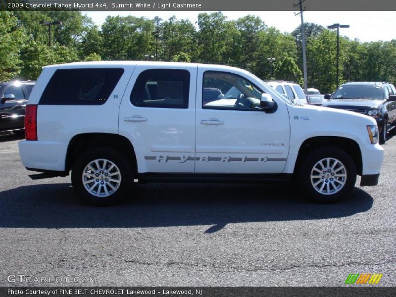 Summit White / Light Cashmere 2009 Chevrolet Tahoe Hybrid 4x4