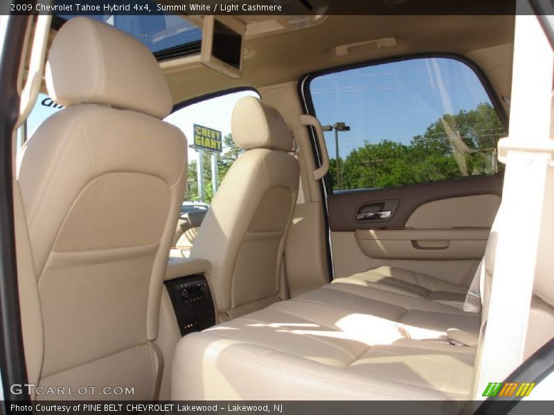 Summit White / Light Cashmere 2009 Chevrolet Tahoe Hybrid 4x4