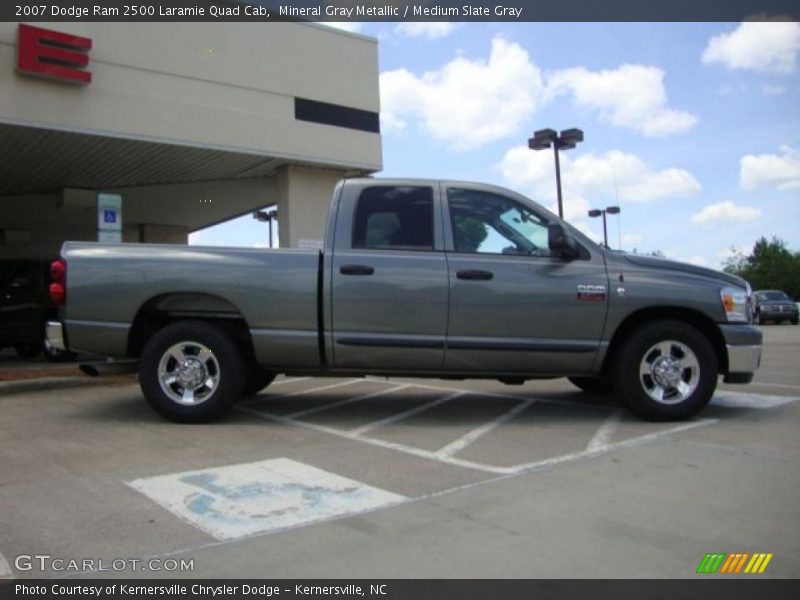 Mineral Gray Metallic / Medium Slate Gray 2007 Dodge Ram 2500 Laramie Quad Cab