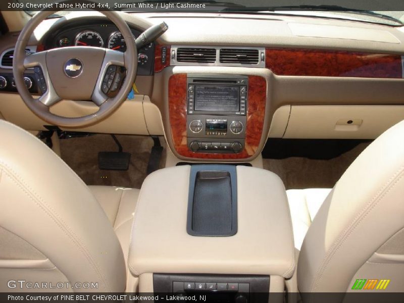 Summit White / Light Cashmere 2009 Chevrolet Tahoe Hybrid 4x4