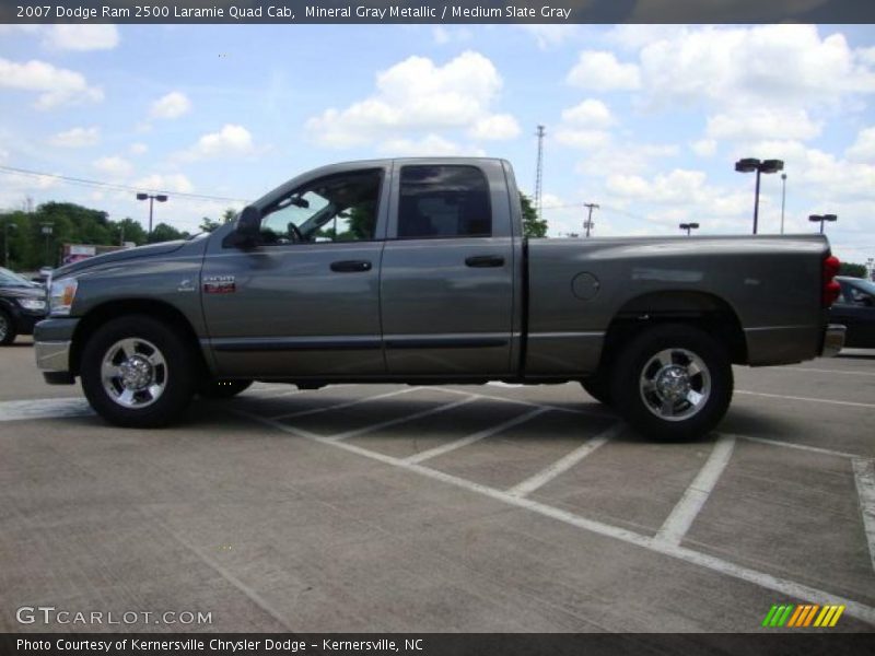 Mineral Gray Metallic / Medium Slate Gray 2007 Dodge Ram 2500 Laramie Quad Cab