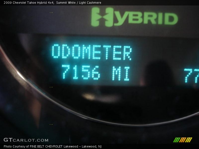 Summit White / Light Cashmere 2009 Chevrolet Tahoe Hybrid 4x4
