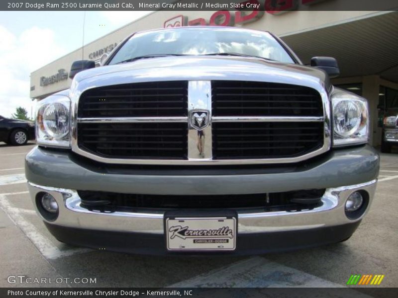 Mineral Gray Metallic / Medium Slate Gray 2007 Dodge Ram 2500 Laramie Quad Cab