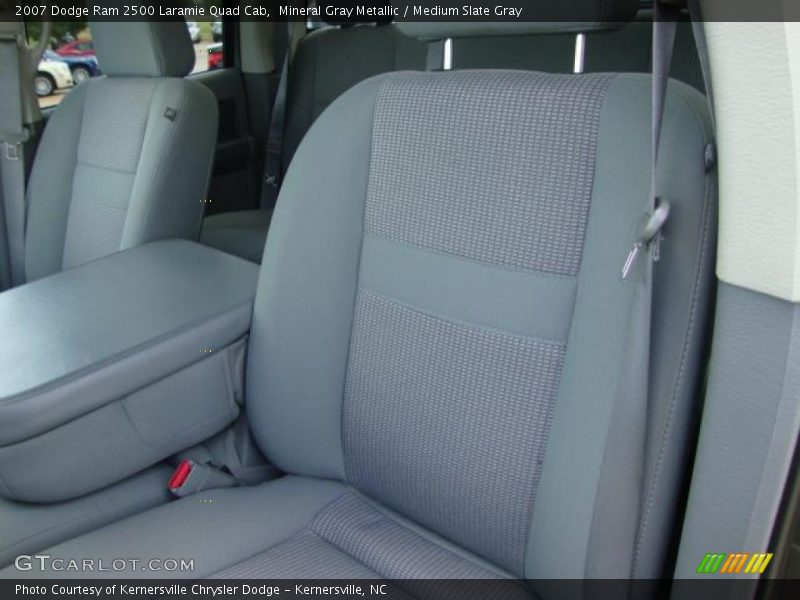 Mineral Gray Metallic / Medium Slate Gray 2007 Dodge Ram 2500 Laramie Quad Cab