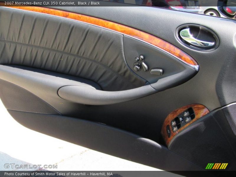 Black / Black 2007 Mercedes-Benz CLK 350 Cabriolet