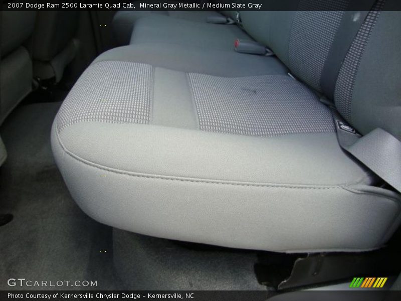 Mineral Gray Metallic / Medium Slate Gray 2007 Dodge Ram 2500 Laramie Quad Cab