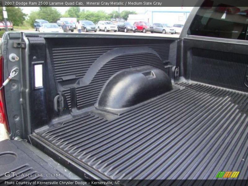 Mineral Gray Metallic / Medium Slate Gray 2007 Dodge Ram 2500 Laramie Quad Cab