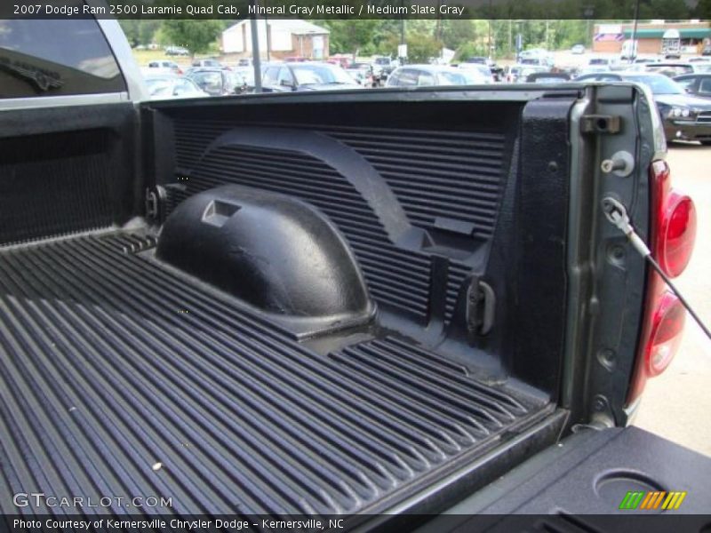 Mineral Gray Metallic / Medium Slate Gray 2007 Dodge Ram 2500 Laramie Quad Cab