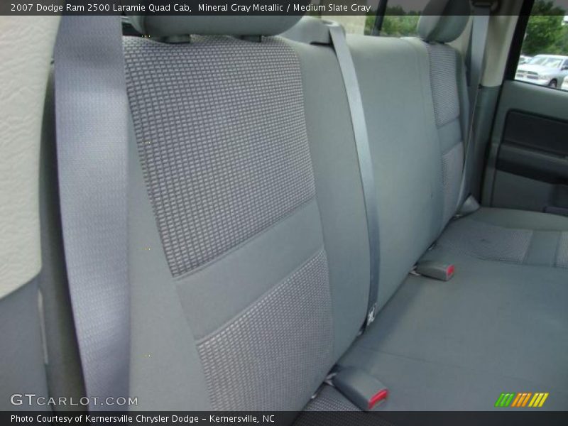 Mineral Gray Metallic / Medium Slate Gray 2007 Dodge Ram 2500 Laramie Quad Cab