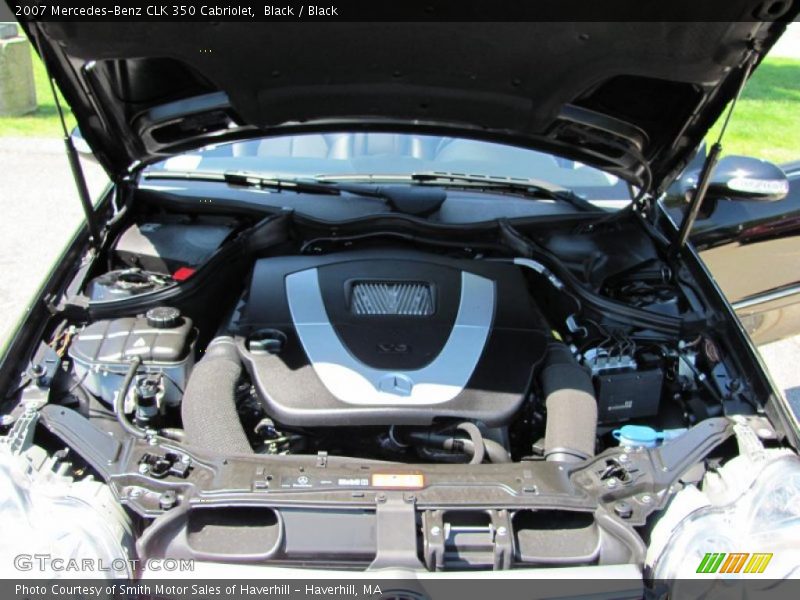 Black / Black 2007 Mercedes-Benz CLK 350 Cabriolet