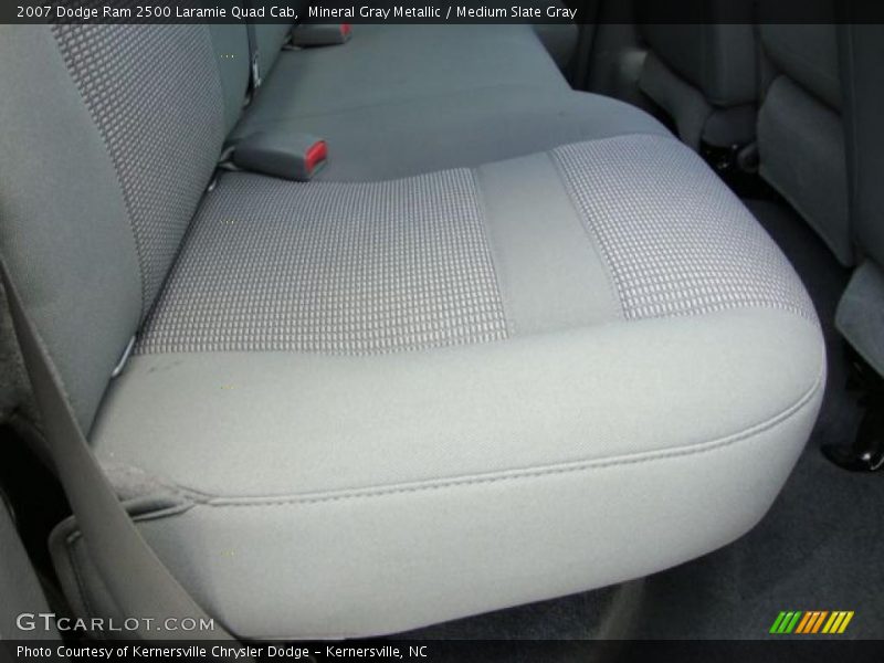 Mineral Gray Metallic / Medium Slate Gray 2007 Dodge Ram 2500 Laramie Quad Cab