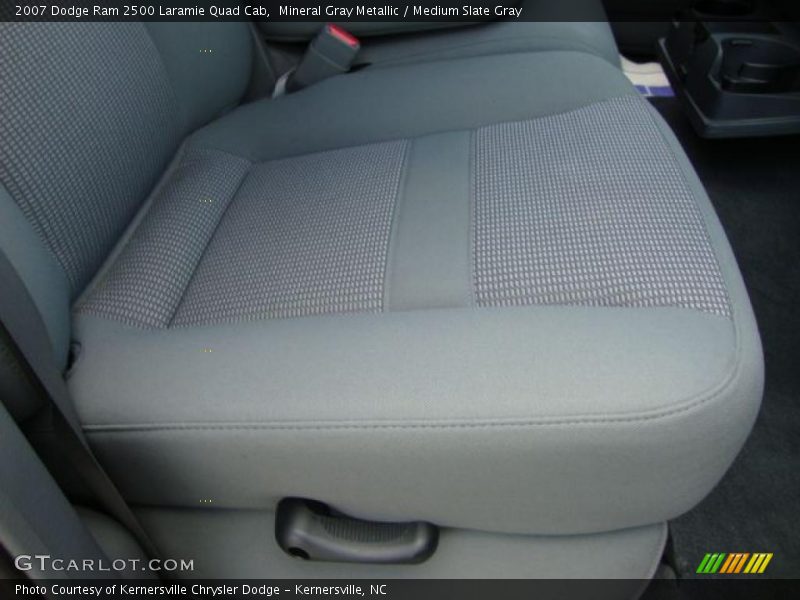 Mineral Gray Metallic / Medium Slate Gray 2007 Dodge Ram 2500 Laramie Quad Cab