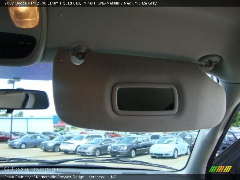 Mineral Gray Metallic / Medium Slate Gray 2007 Dodge Ram 2500 Laramie Quad Cab