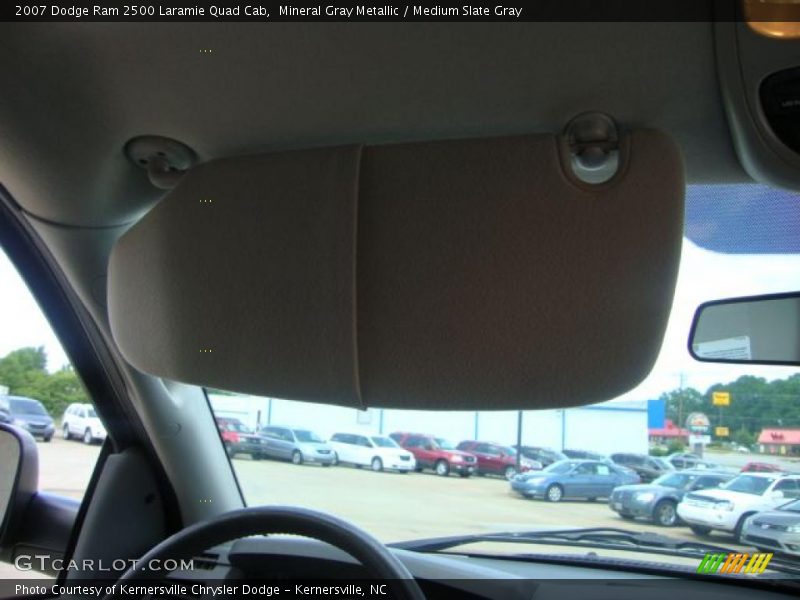 Mineral Gray Metallic / Medium Slate Gray 2007 Dodge Ram 2500 Laramie Quad Cab