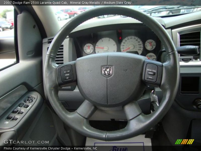 Mineral Gray Metallic / Medium Slate Gray 2007 Dodge Ram 2500 Laramie Quad Cab