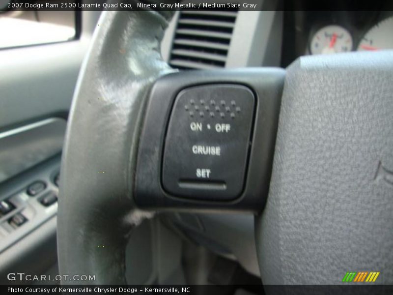 Mineral Gray Metallic / Medium Slate Gray 2007 Dodge Ram 2500 Laramie Quad Cab