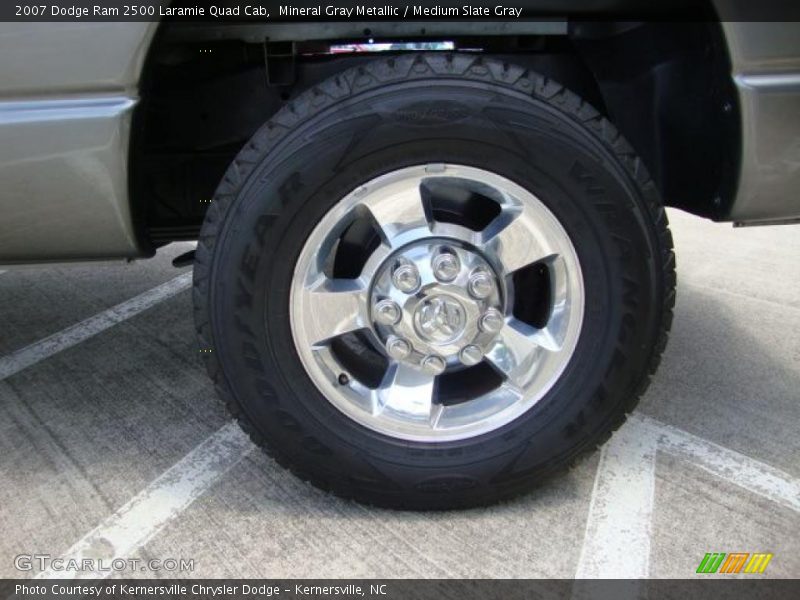 Mineral Gray Metallic / Medium Slate Gray 2007 Dodge Ram 2500 Laramie Quad Cab