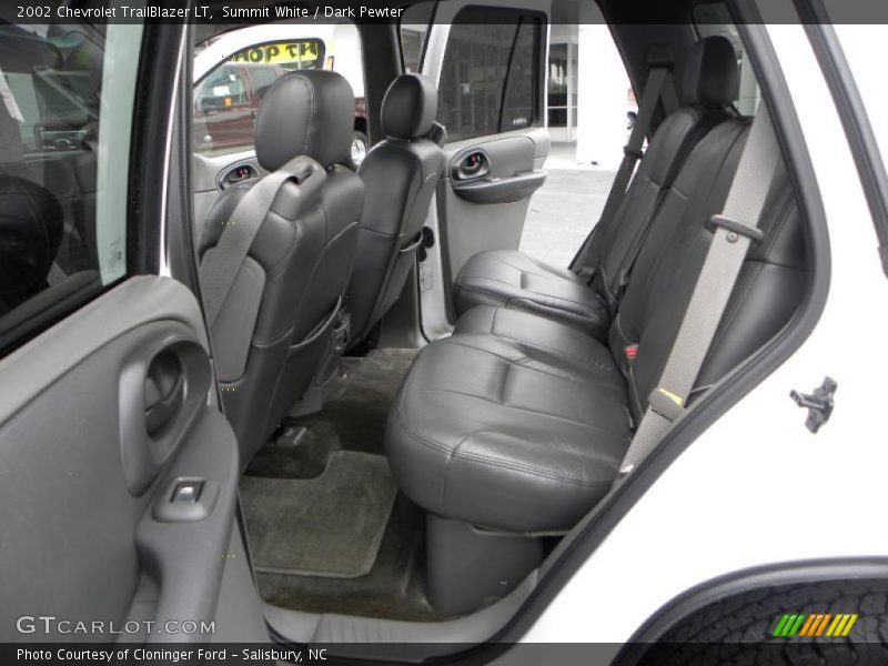 Summit White / Dark Pewter 2002 Chevrolet TrailBlazer LT