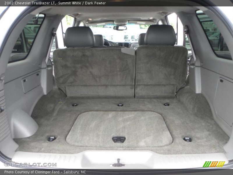Summit White / Dark Pewter 2002 Chevrolet TrailBlazer LT