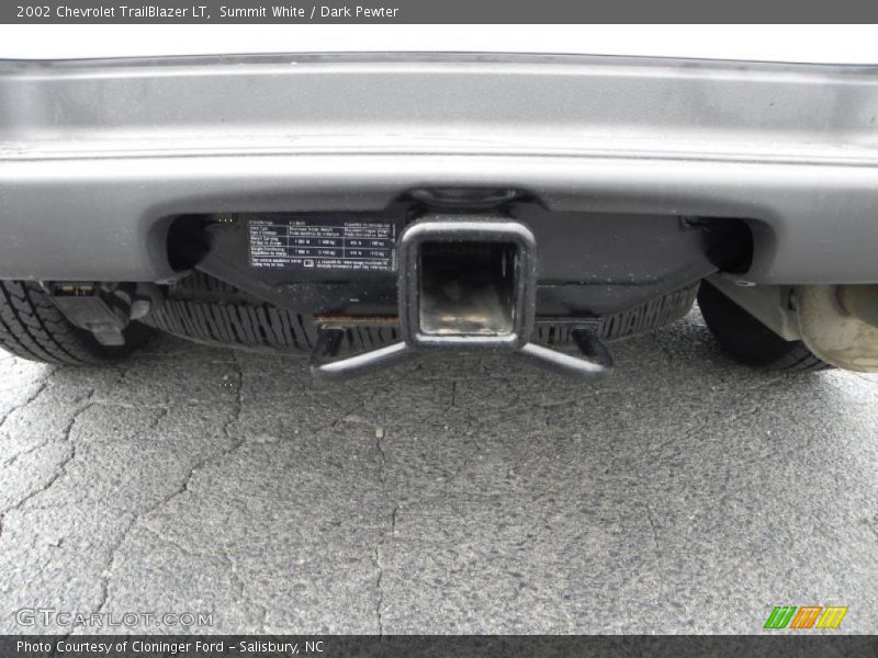 Summit White / Dark Pewter 2002 Chevrolet TrailBlazer LT