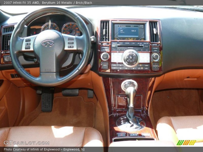 Beryllium 16 Metallic / Brick/Black 2007 Infiniti FX 35 AWD