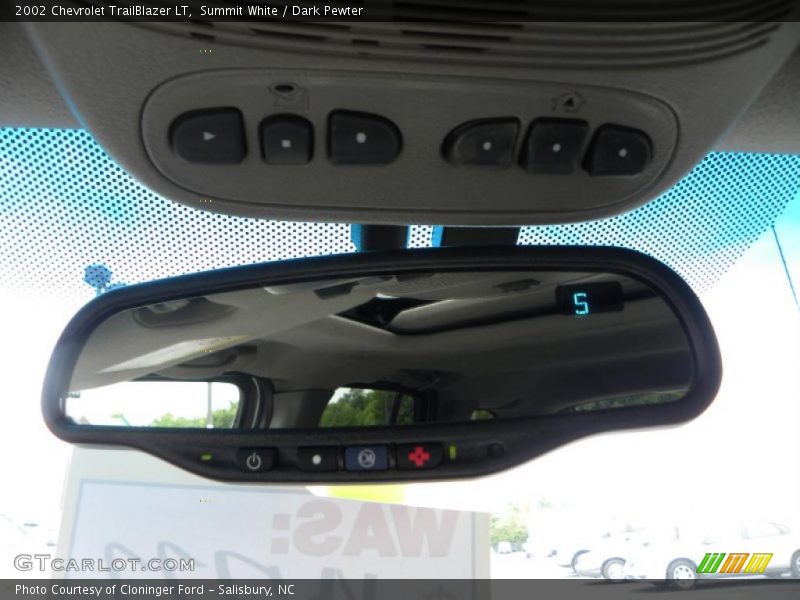 Summit White / Dark Pewter 2002 Chevrolet TrailBlazer LT