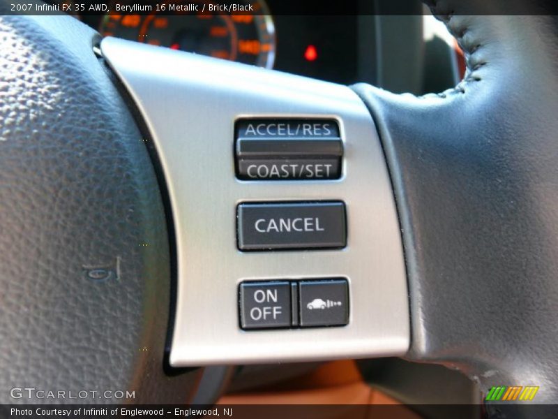 Beryllium 16 Metallic / Brick/Black 2007 Infiniti FX 35 AWD