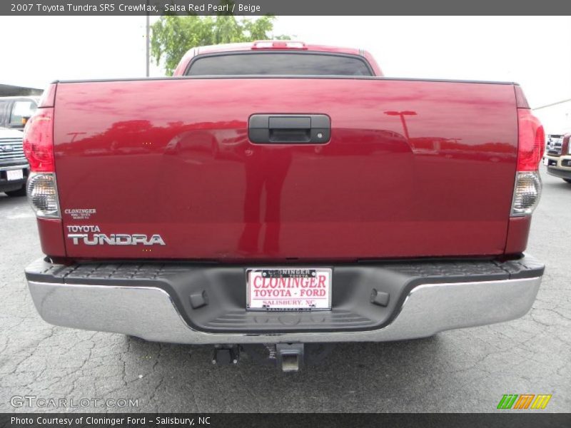 Salsa Red Pearl / Beige 2007 Toyota Tundra SR5 CrewMax