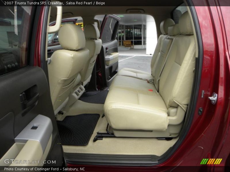 Salsa Red Pearl / Beige 2007 Toyota Tundra SR5 CrewMax