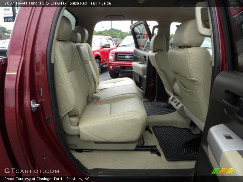 Salsa Red Pearl / Beige 2007 Toyota Tundra SR5 CrewMax
