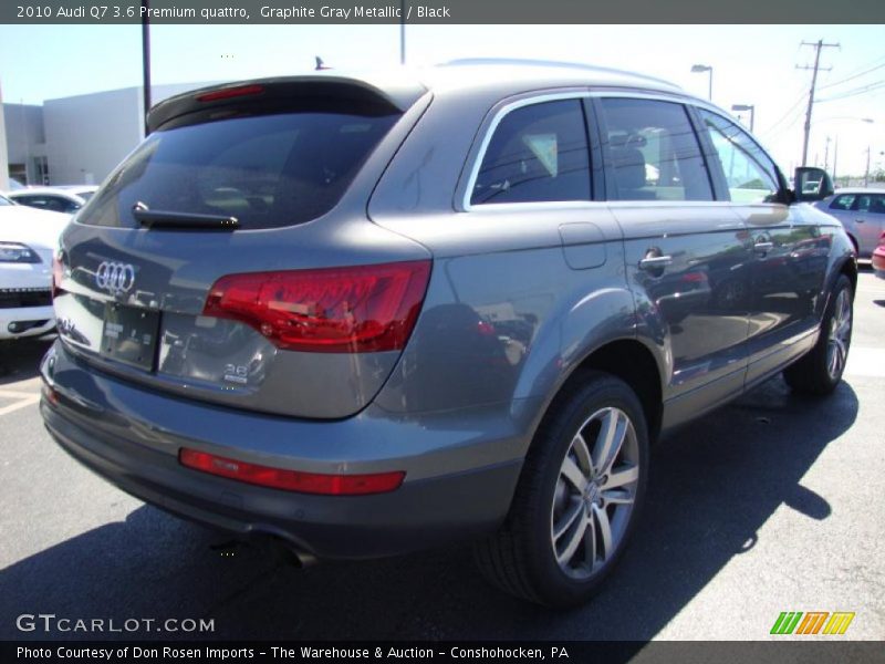 Graphite Gray Metallic / Black 2010 Audi Q7 3.6 Premium quattro