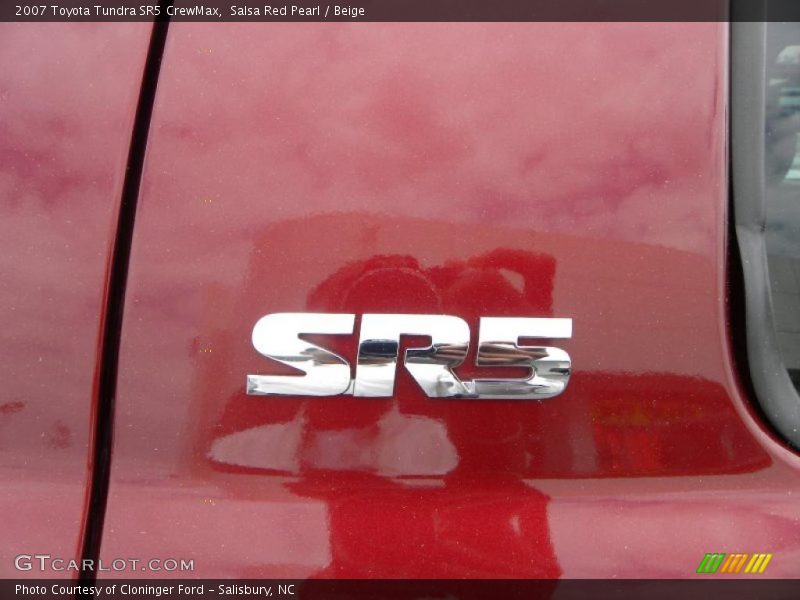 Salsa Red Pearl / Beige 2007 Toyota Tundra SR5 CrewMax