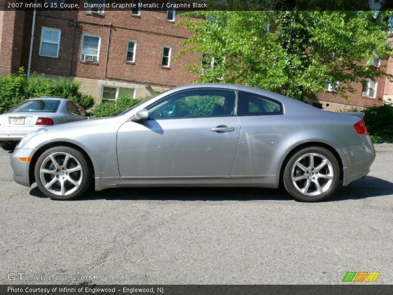 Diamond Graphite Metallic / Graphite Black 2007 Infiniti G 35 Coupe