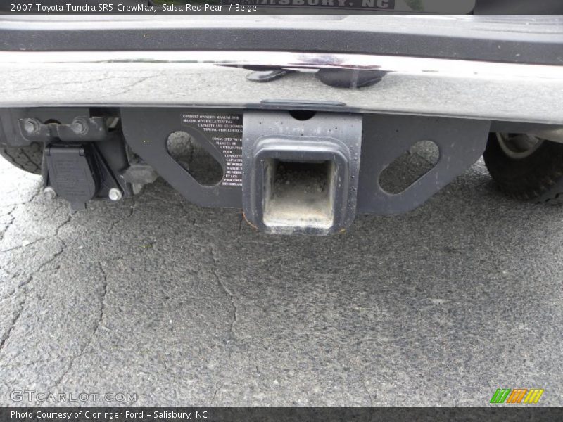 Salsa Red Pearl / Beige 2007 Toyota Tundra SR5 CrewMax