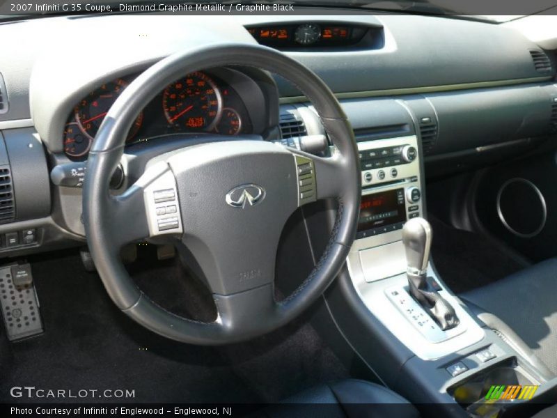 Diamond Graphite Metallic / Graphite Black 2007 Infiniti G 35 Coupe