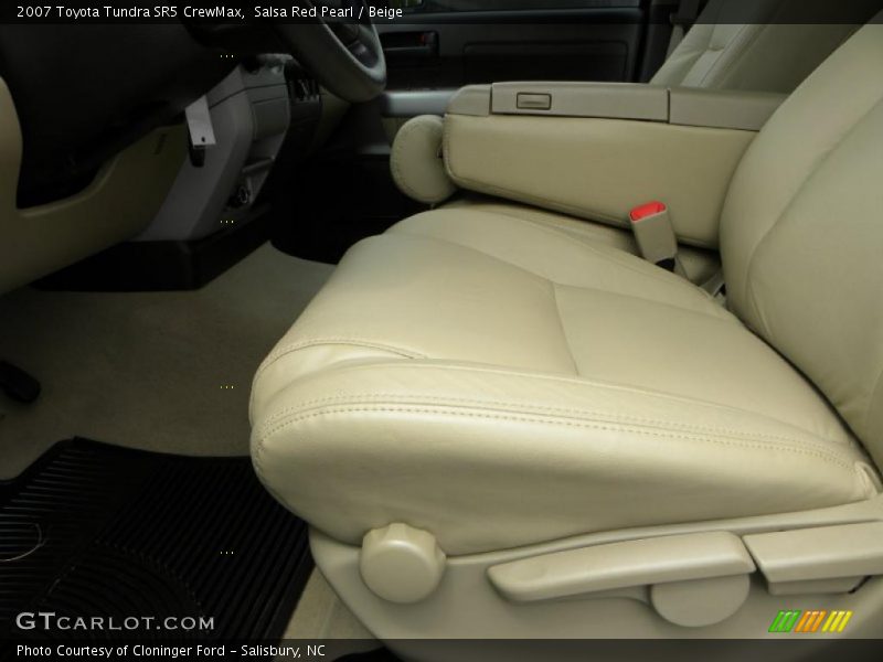 Salsa Red Pearl / Beige 2007 Toyota Tundra SR5 CrewMax