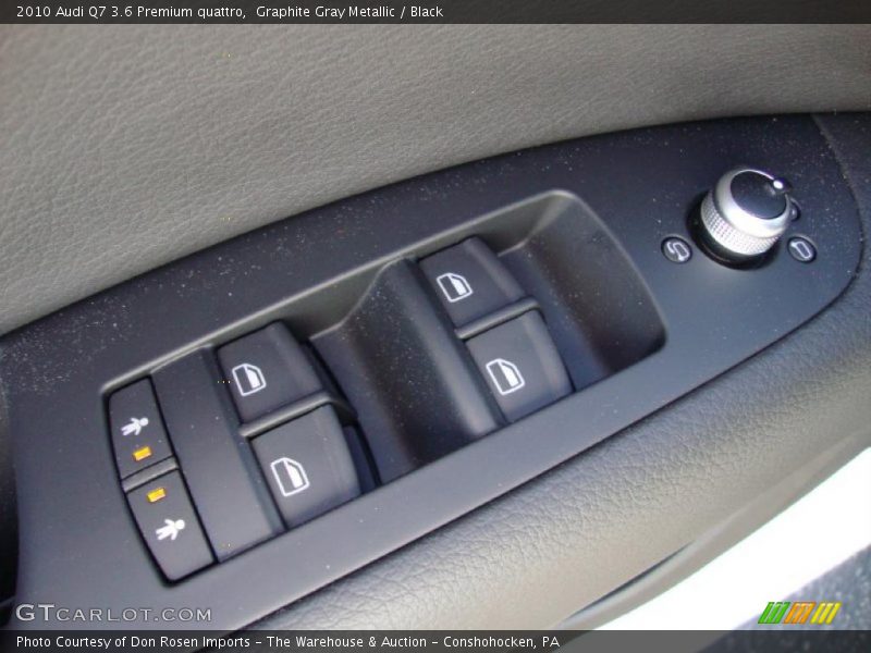 Graphite Gray Metallic / Black 2010 Audi Q7 3.6 Premium quattro