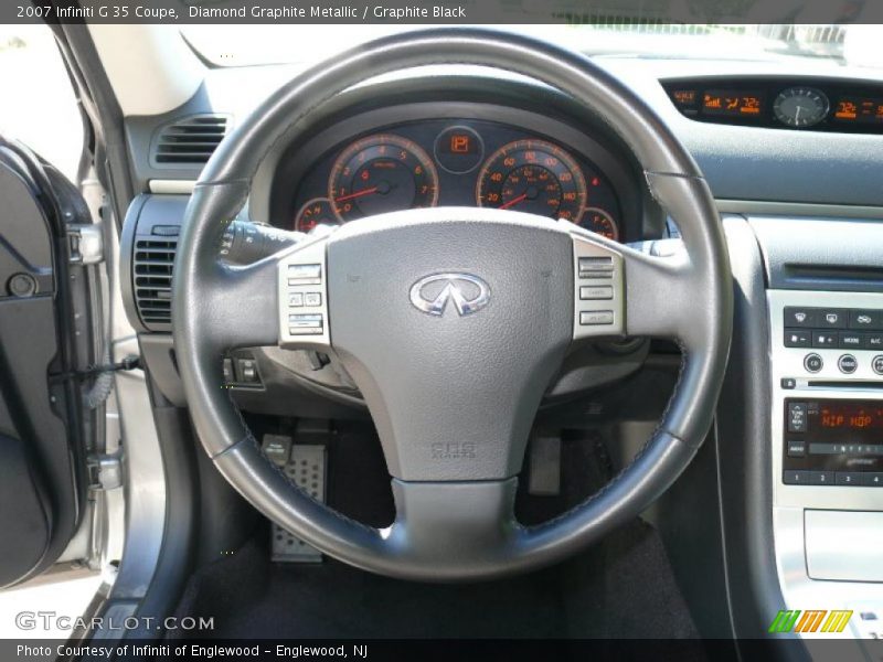 Diamond Graphite Metallic / Graphite Black 2007 Infiniti G 35 Coupe